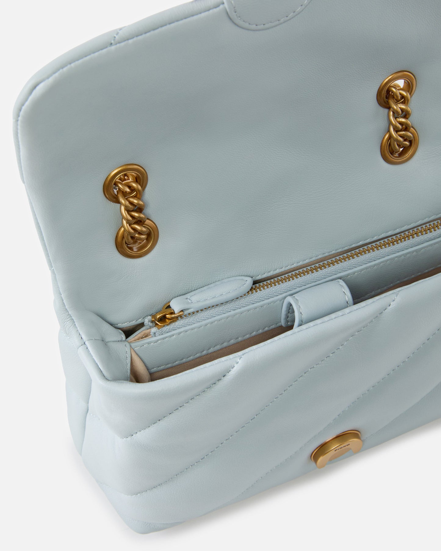 Small shoulder bag Love Bag Puff Maxi Quilt