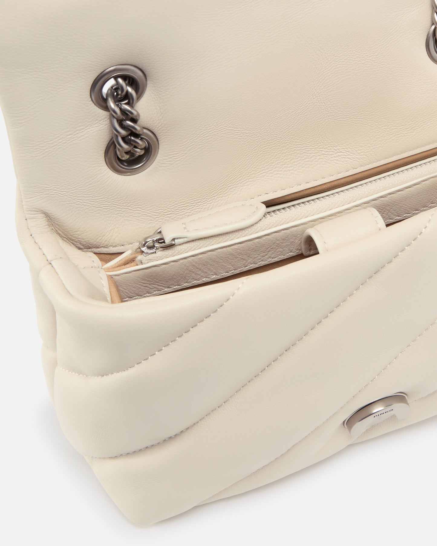 Small shoulder bag Love Bag Puff Maxi Quilt