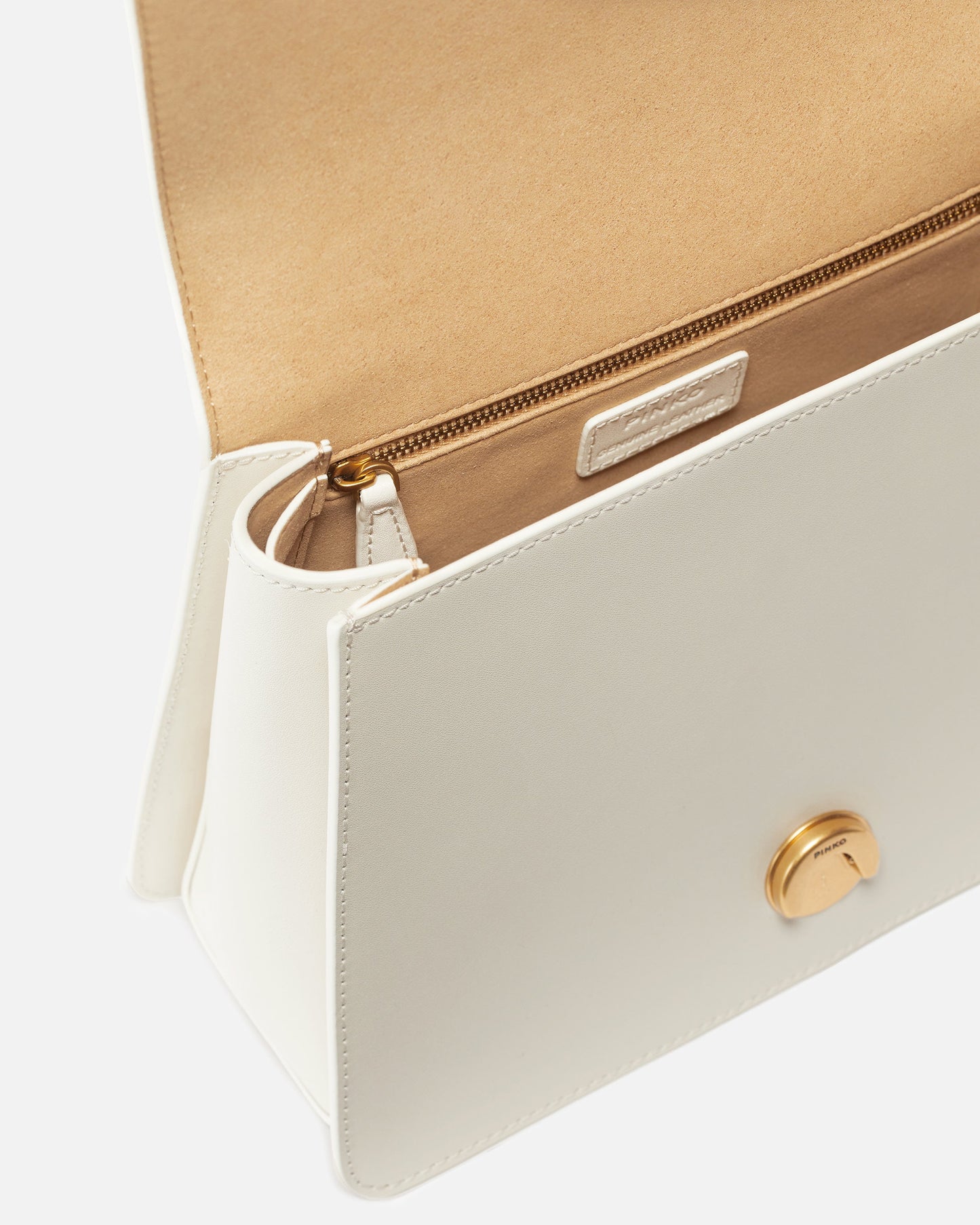 Medium handbag Love Bag Top Handle in leather
