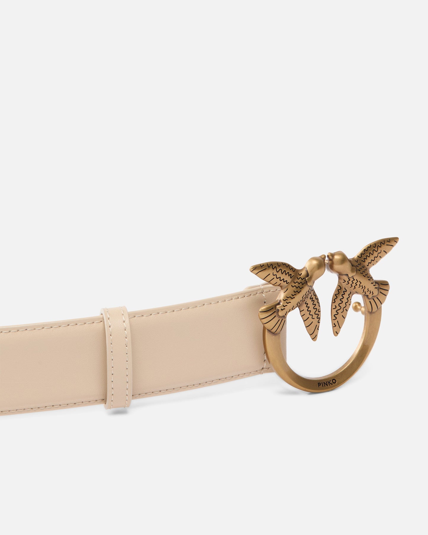 Love Birds high leather belt 4cm