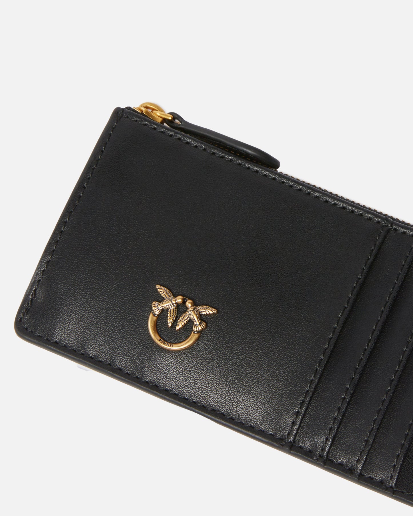 Zipped card holder