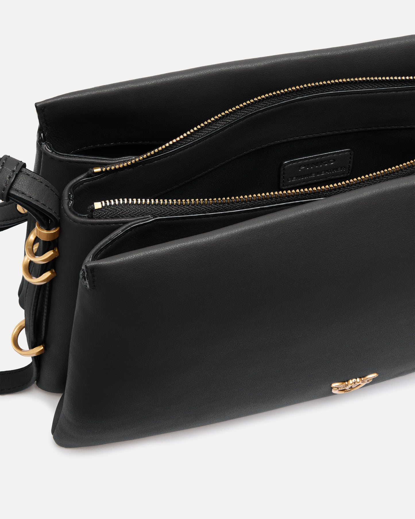 One, Two, Three shoulder bag with three compartments