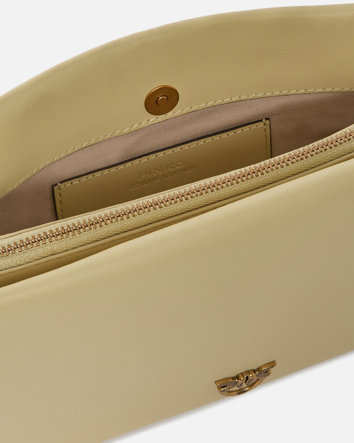 Mini One, Two, Three Bag in leather with shoulder strap