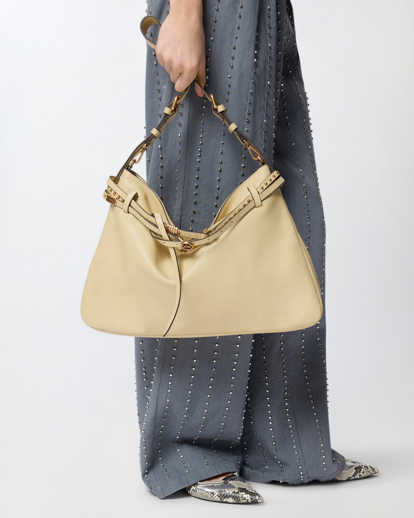 Belt Bag Big large shoulder bag in leather