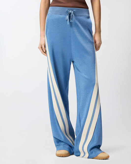 Sporty trousers with bands
