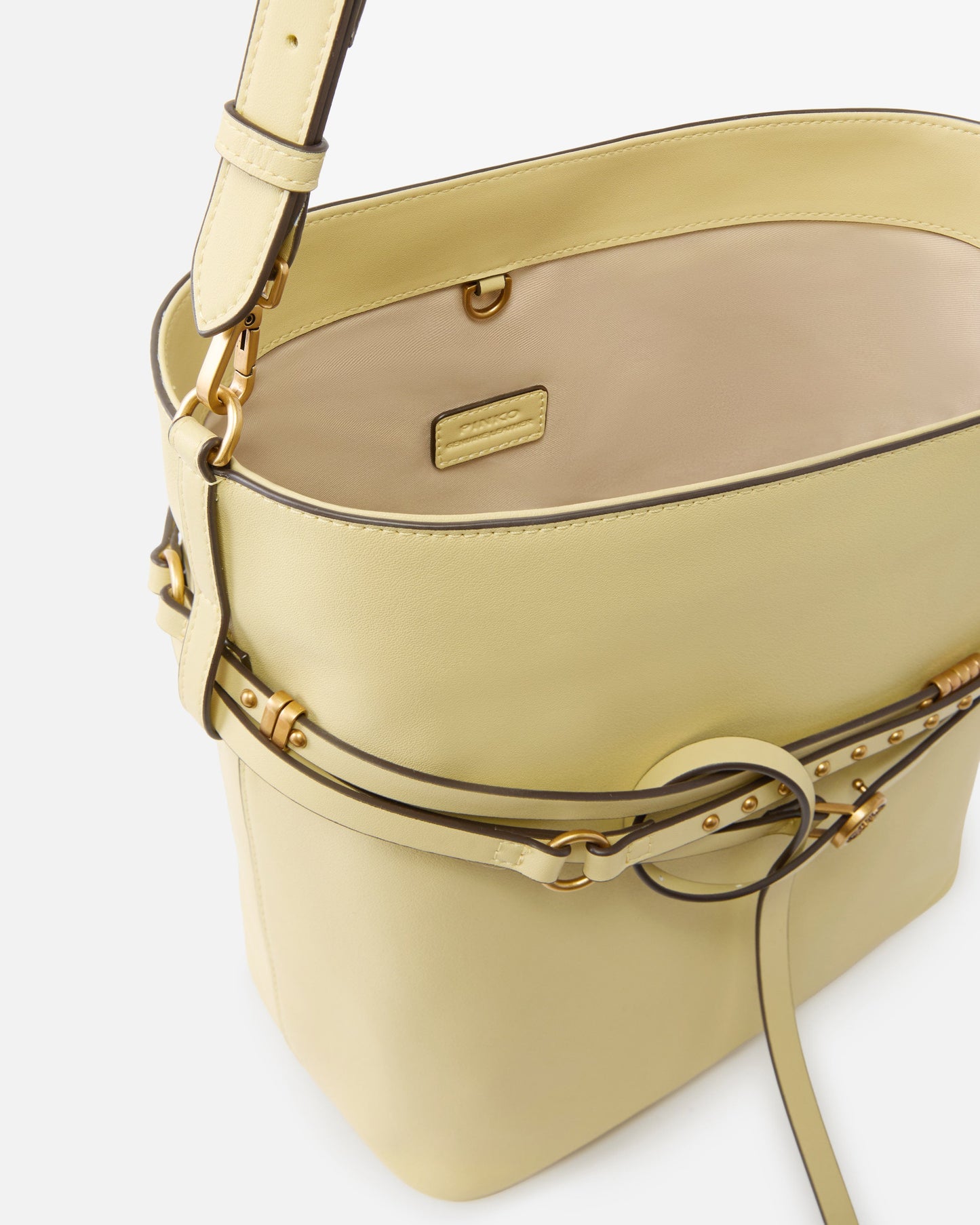 Bucket Belt Bag medium shoulder bag in leather