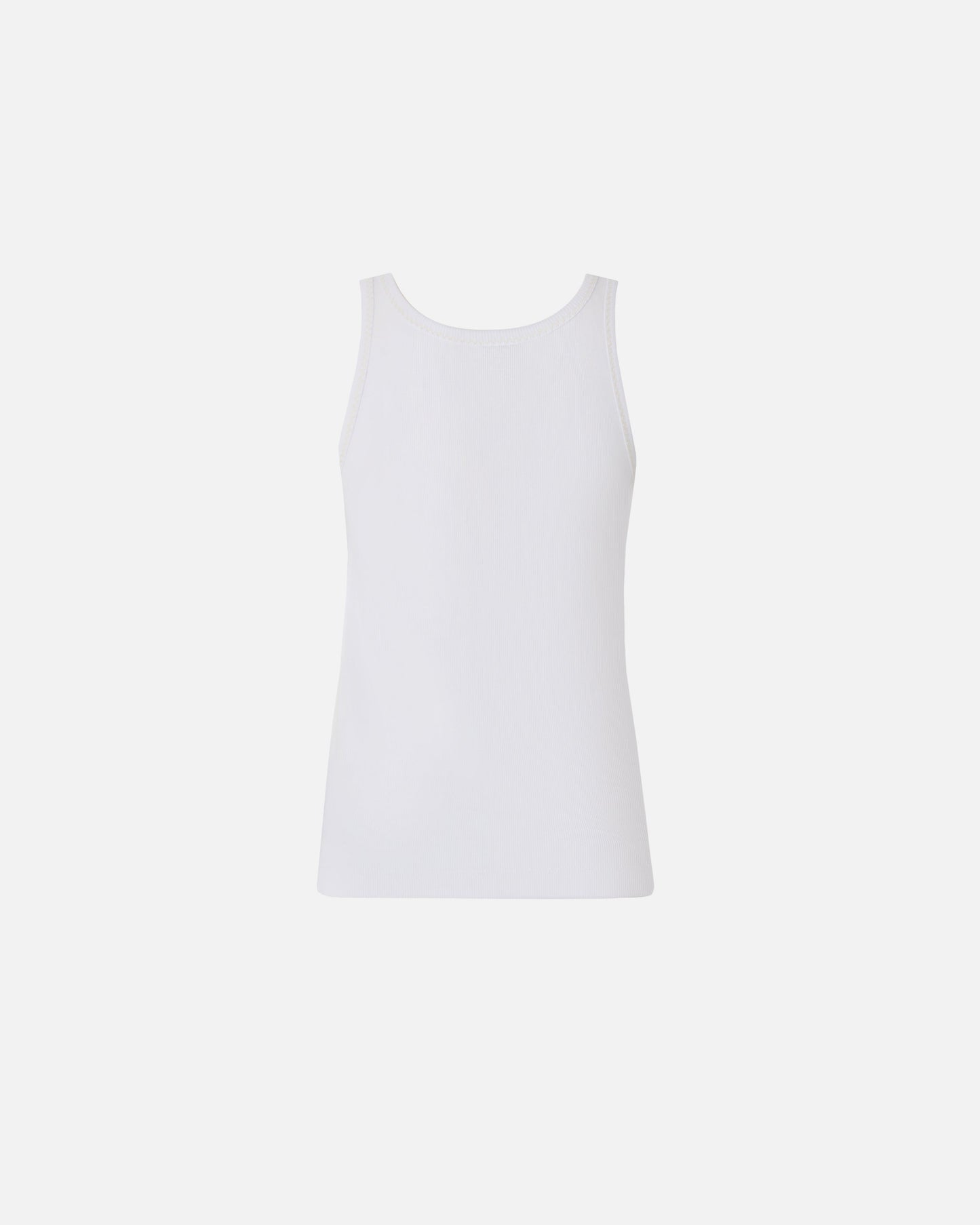Ribbed vest top with Love Birds embroidery