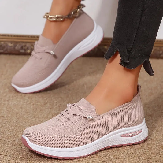 🔥Bequeme orthopädische Damenschuhe mit weicher Sohle und Netzstoff