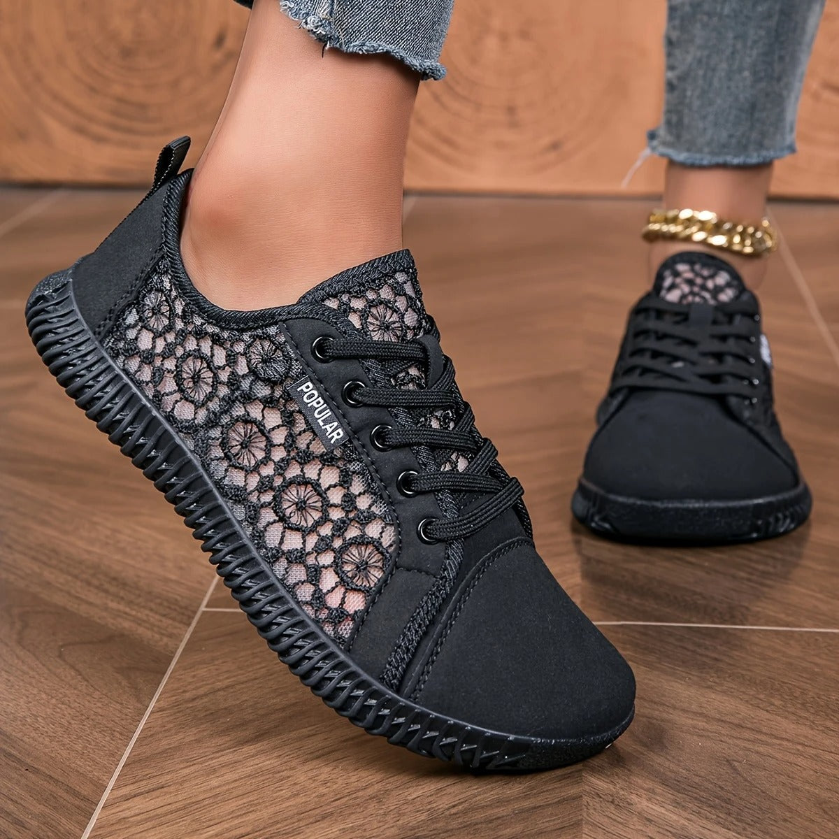 Women's Breathable Mesh Slip-On Loafers