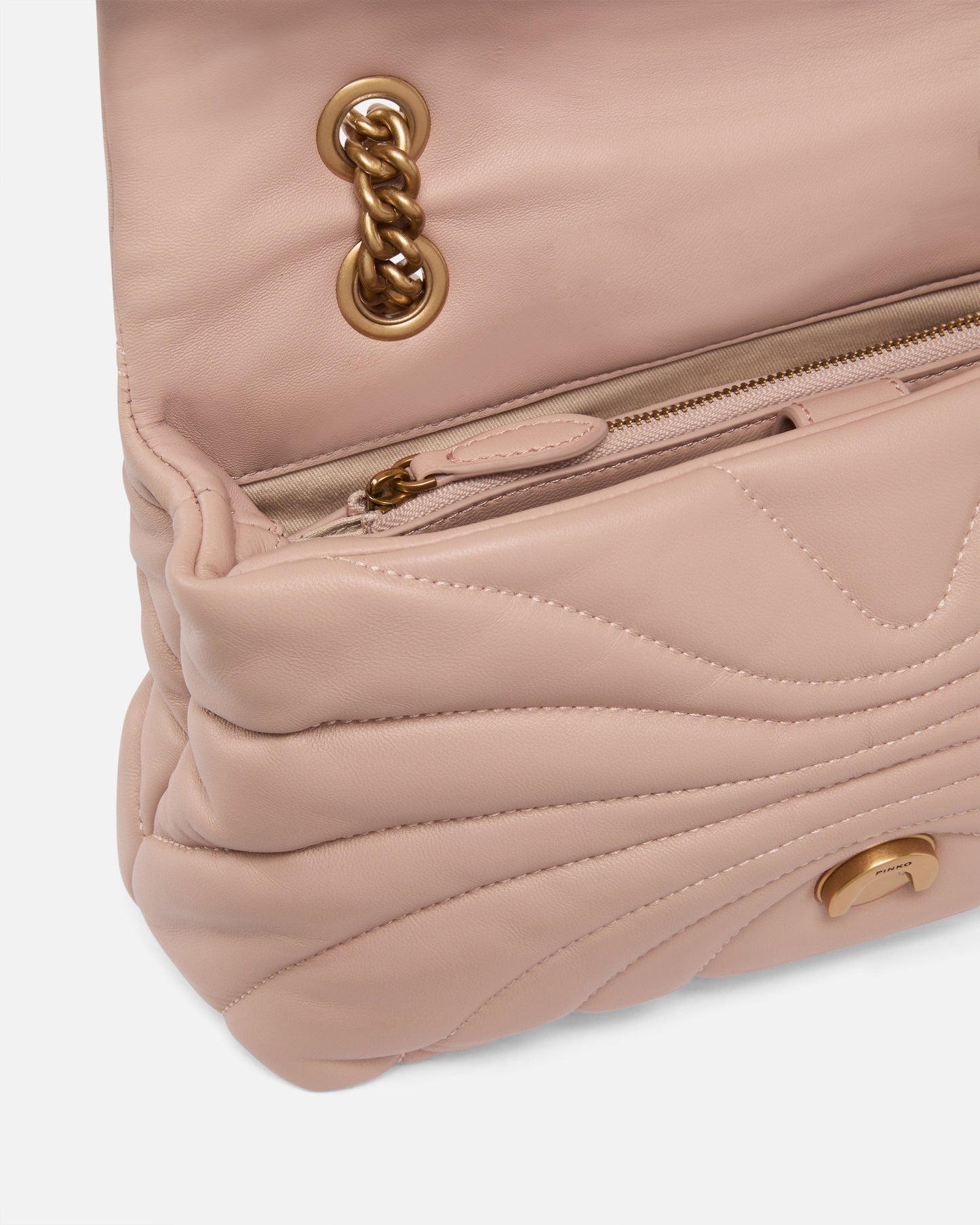 Love Bag Puff large butterfly quilt crossbody bag
