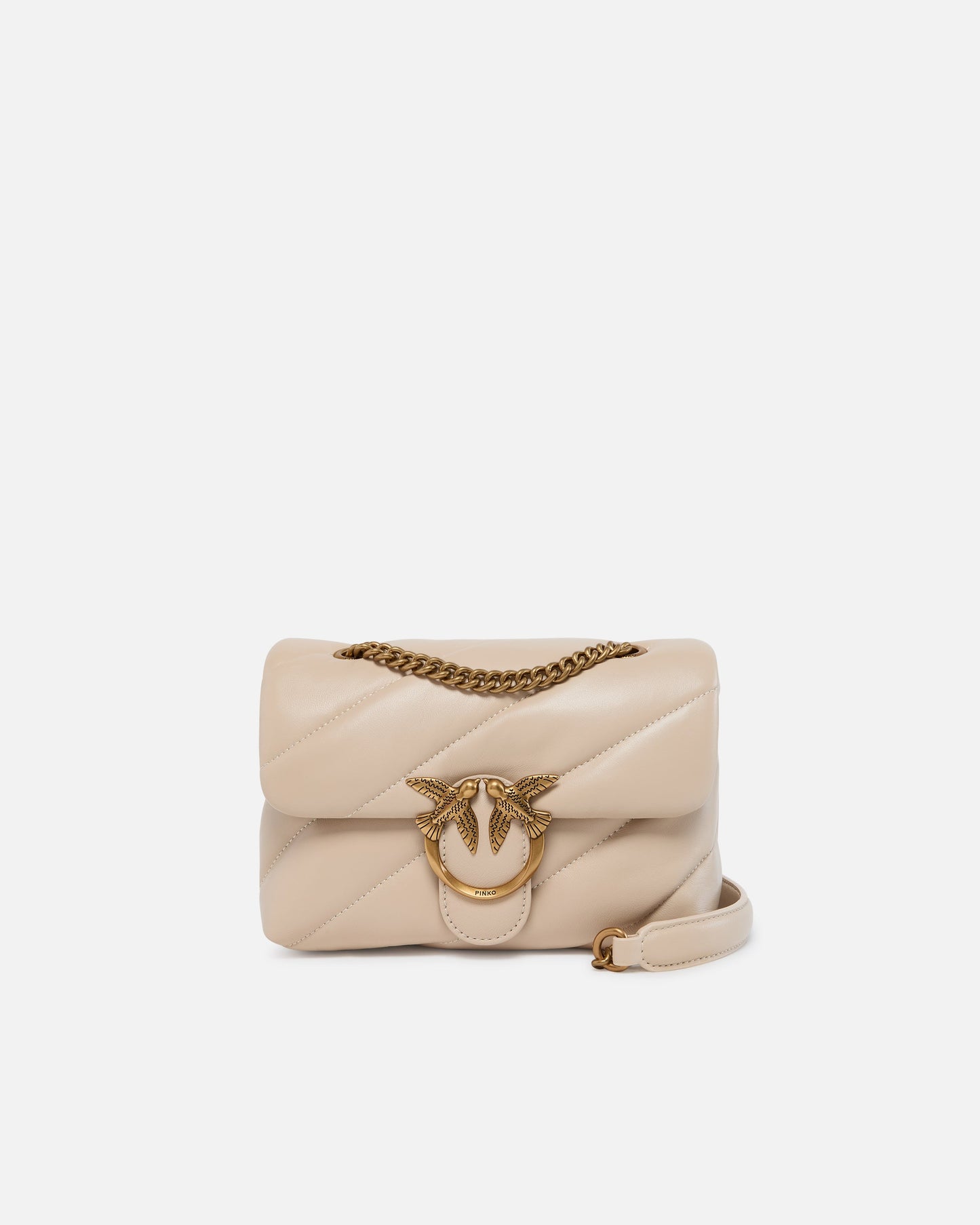 Small shoulder bag Love Bag Puff Maxi Quilt