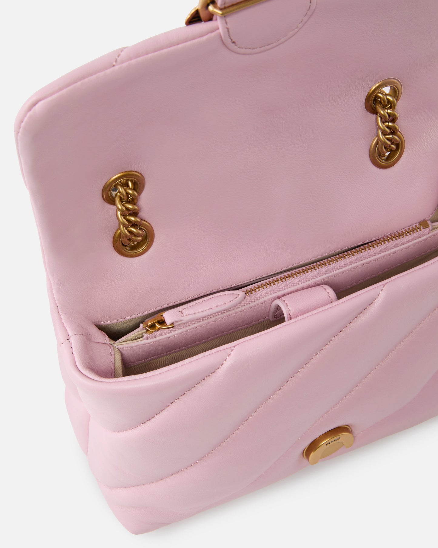 Small shoulder bag Love Bag Puff Maxi Quilt