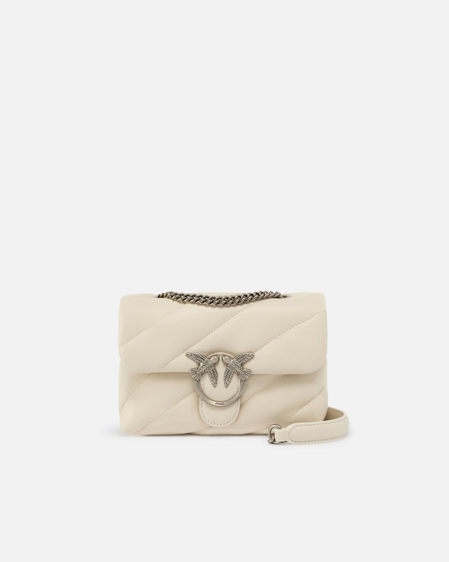 Small shoulder bag Love Bag Puff Maxi Quilt