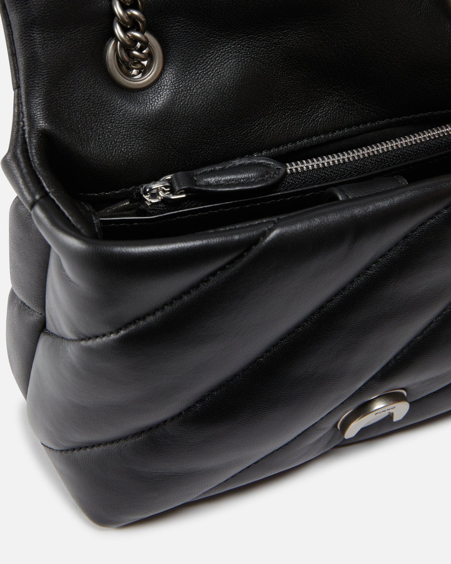 Small shoulder bag Love Bag Puff Maxi Quilt