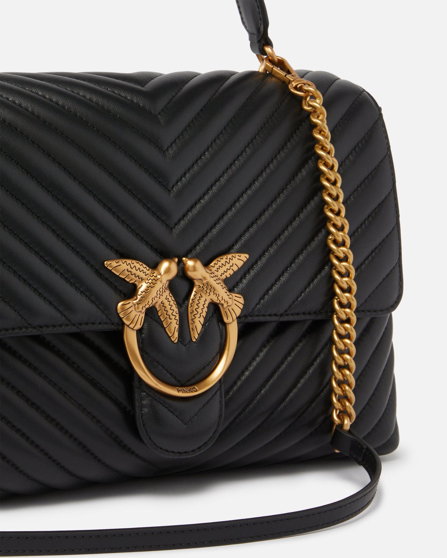 Large handbag Lady Love Bag Puff Chevron
