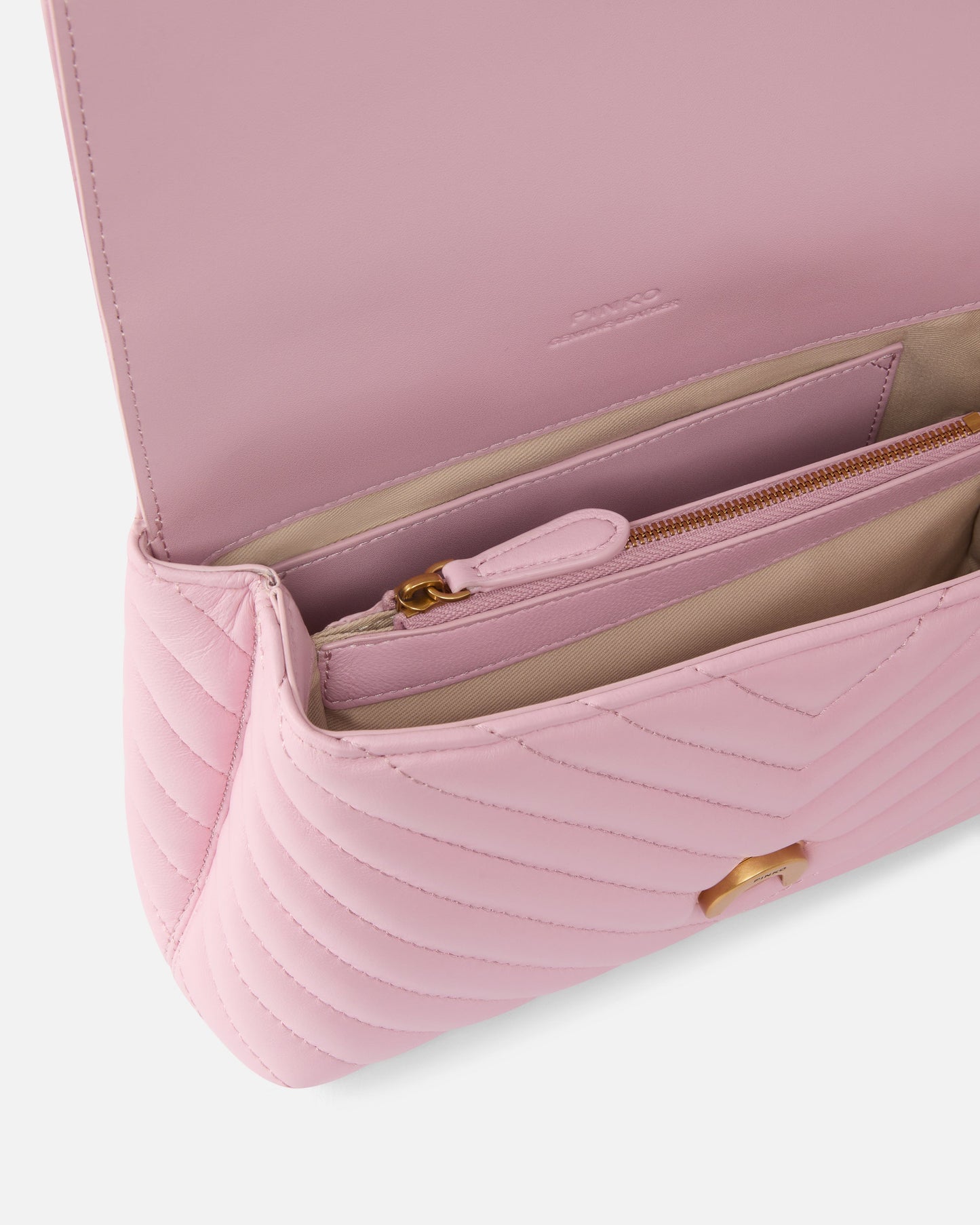 Mini handbag Lady Love Bag Puff Chevron