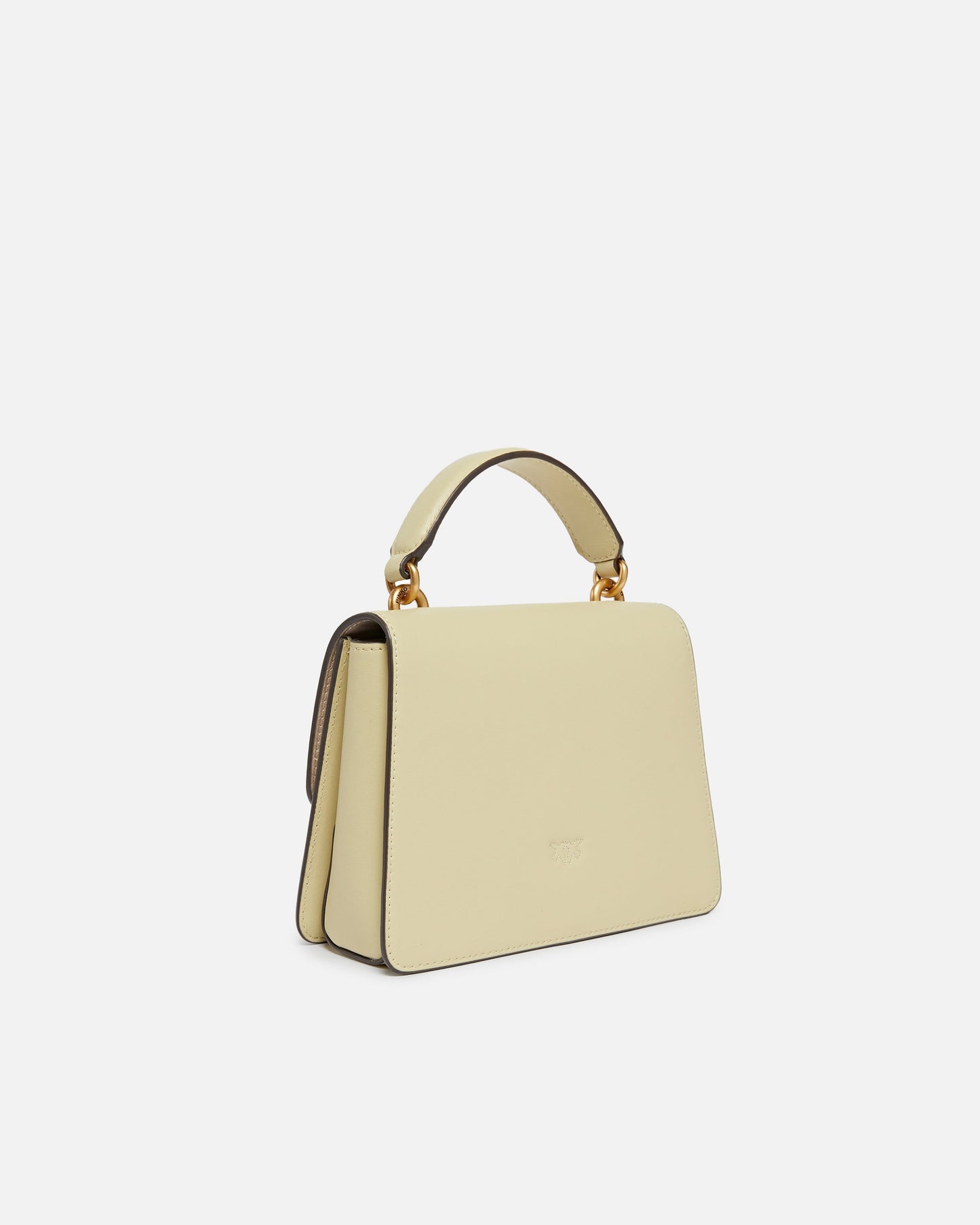 Mini handbag Love Bag Top Handle in leather