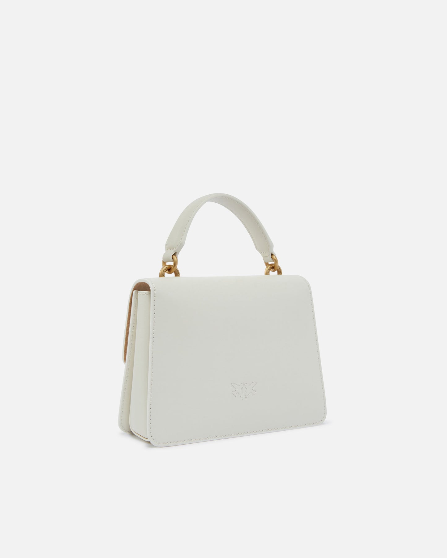 Mini handbag Love Bag Top Handle in leather