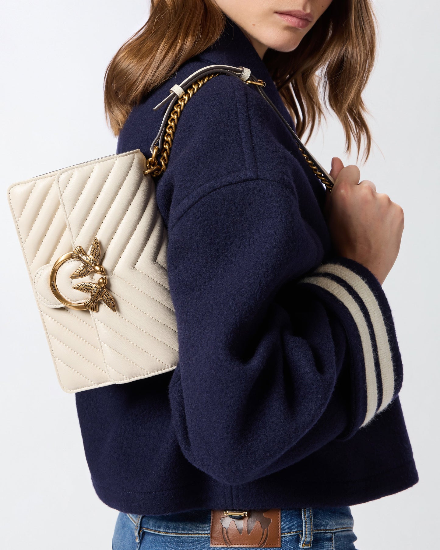 Small shoulder bag Love Bag One Chevron