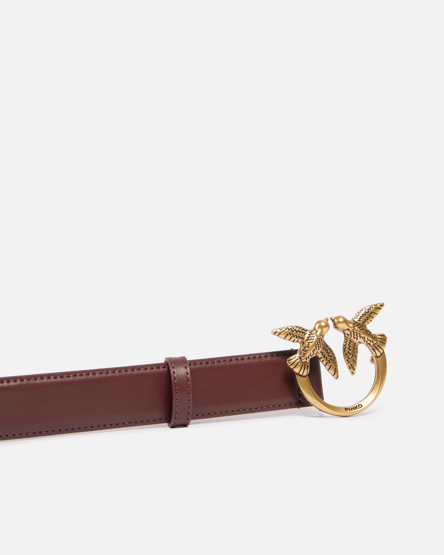 Love Birds leather belt 3cm