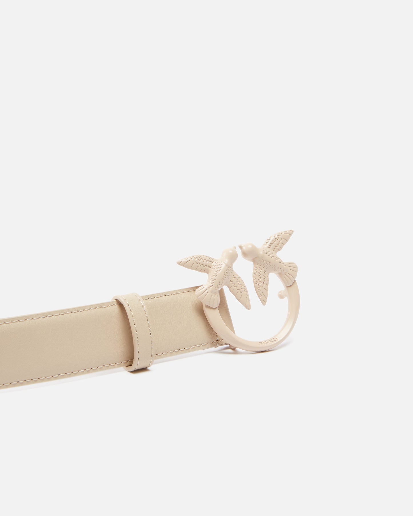 Belt with colored buckle 3cm