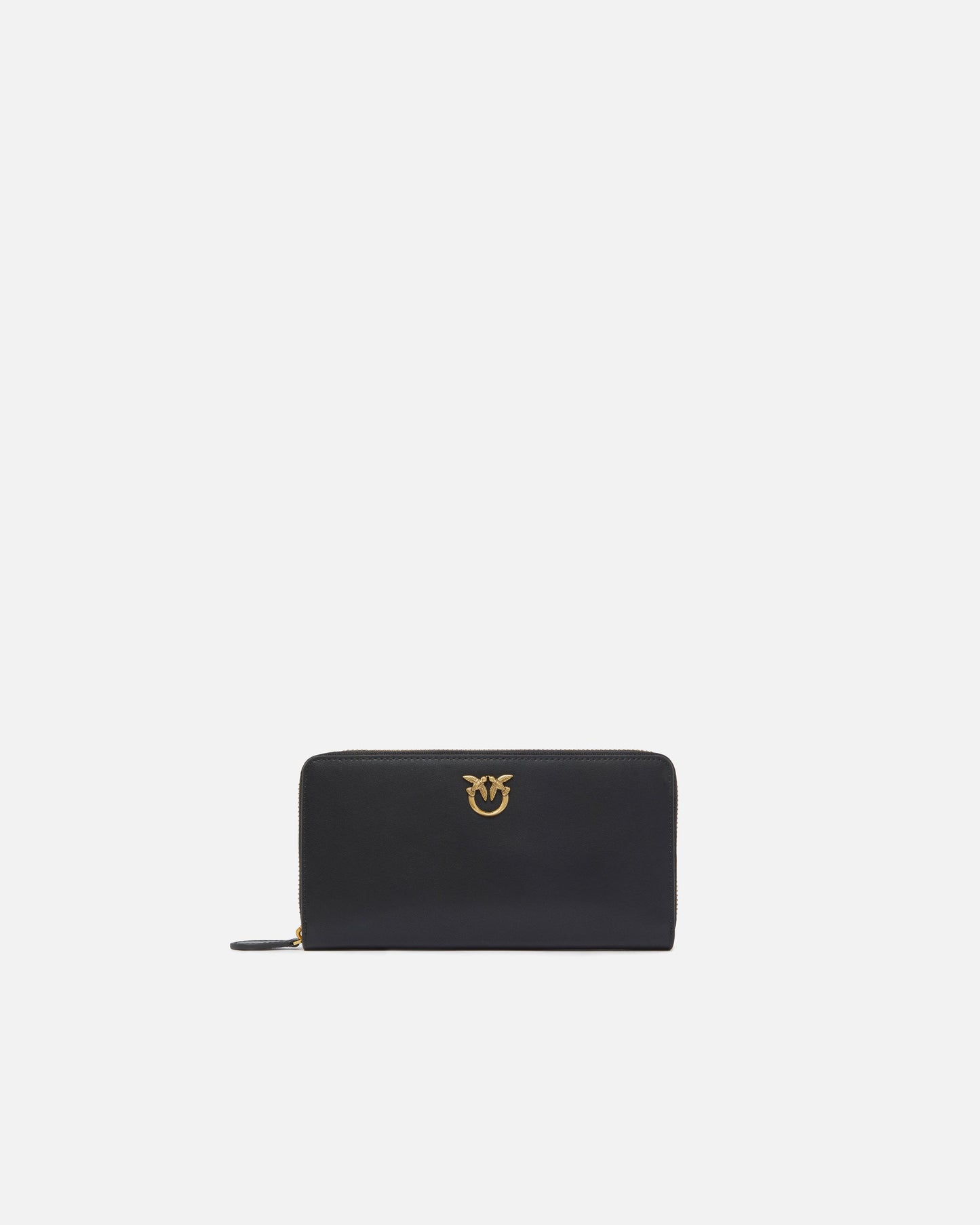 Zip-around leather purse