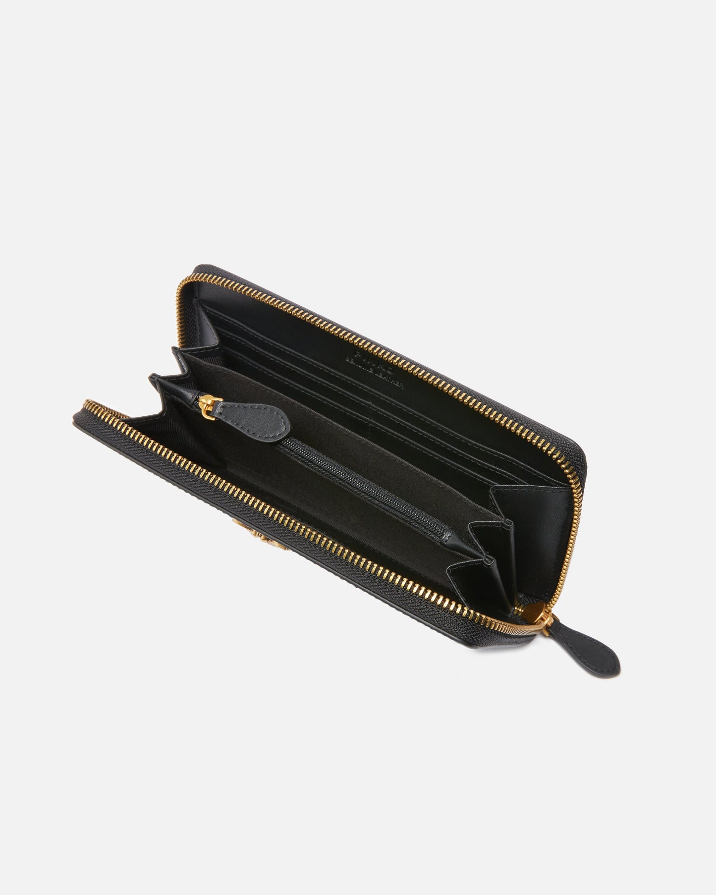 Zip-around leather purse