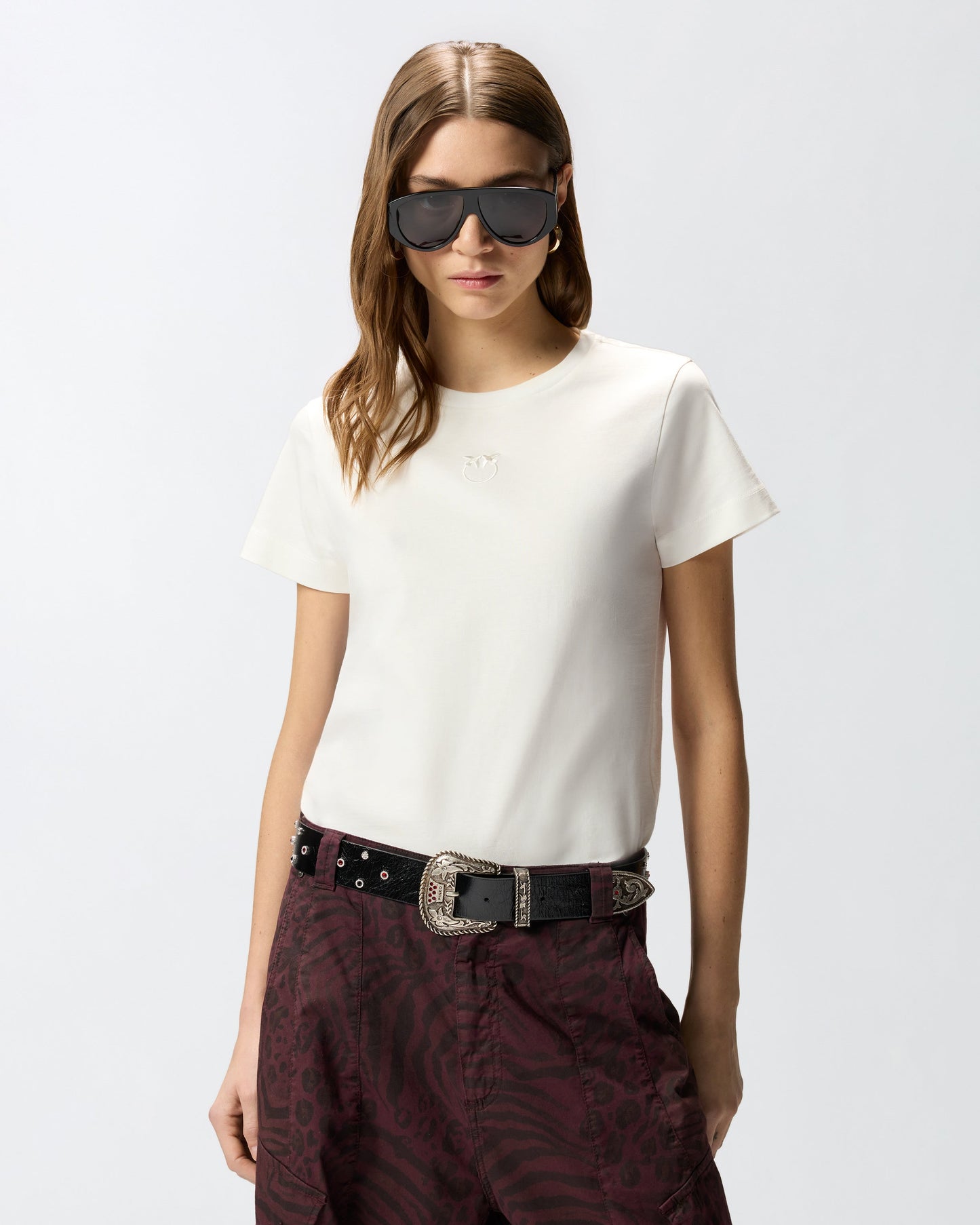 T-shirt with Love Birds logo