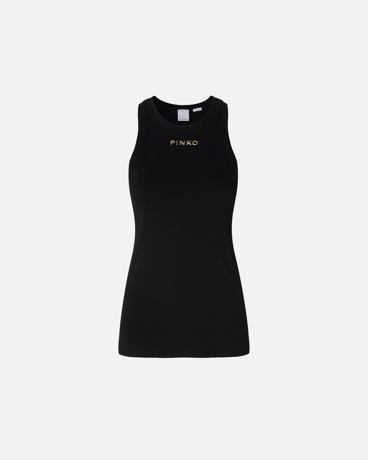 Ribbed camisole top with logo