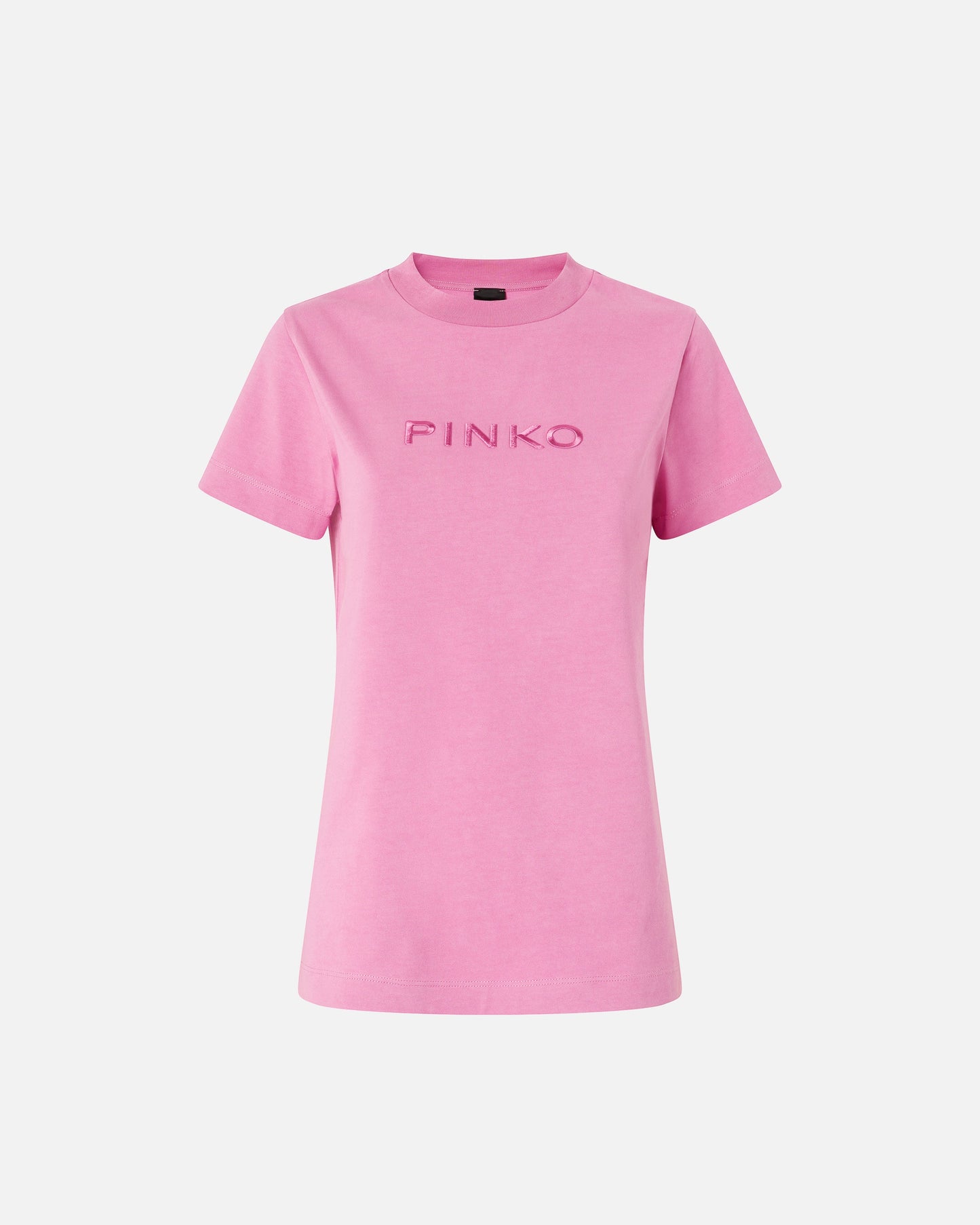 T-shirt with logo embroidery