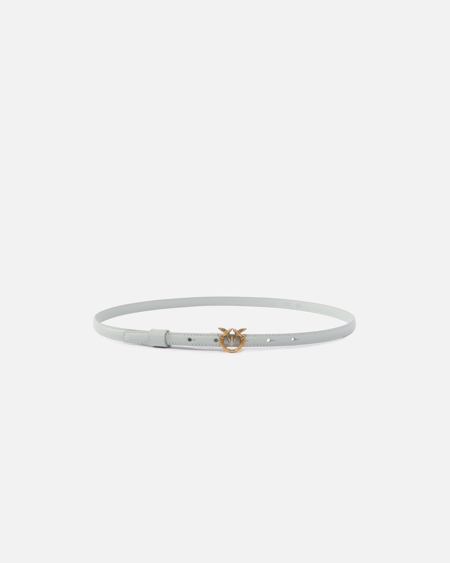 Thin belt with Love Birds buckle, 1cm