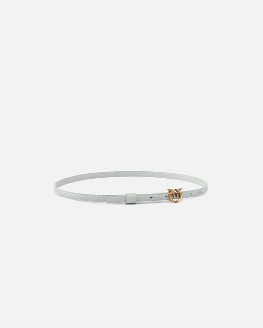 Thin belt with Love Birds buckle, 1cm