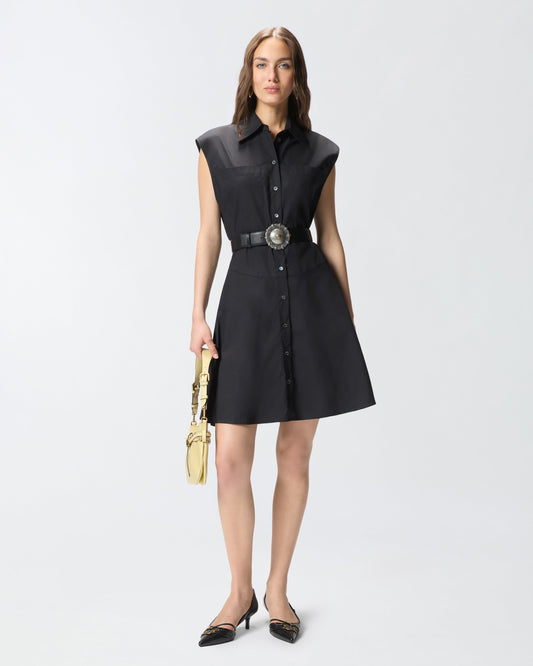 Shirt dress with Love Birds belt