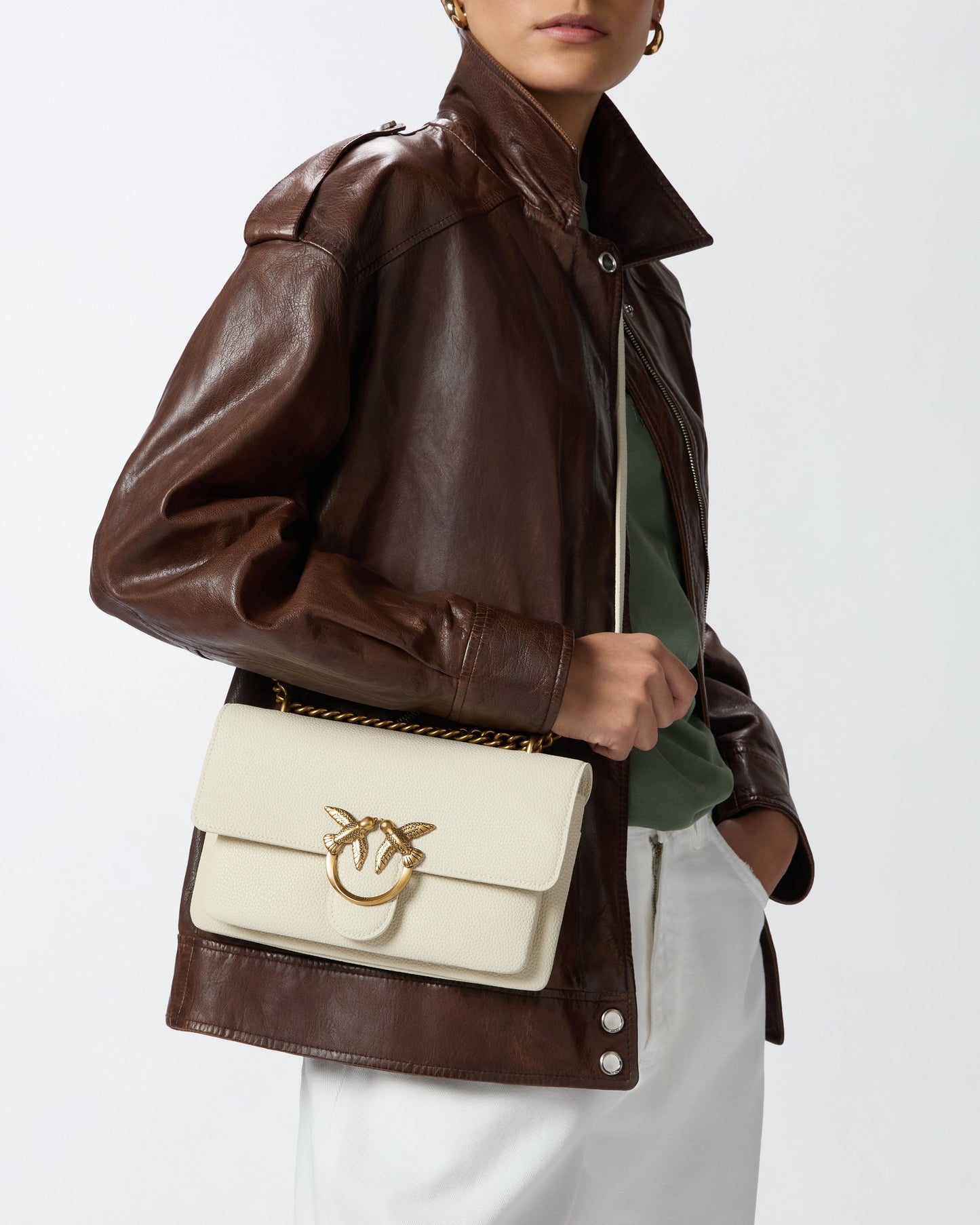 Love Bag crossbody bag in soft leather