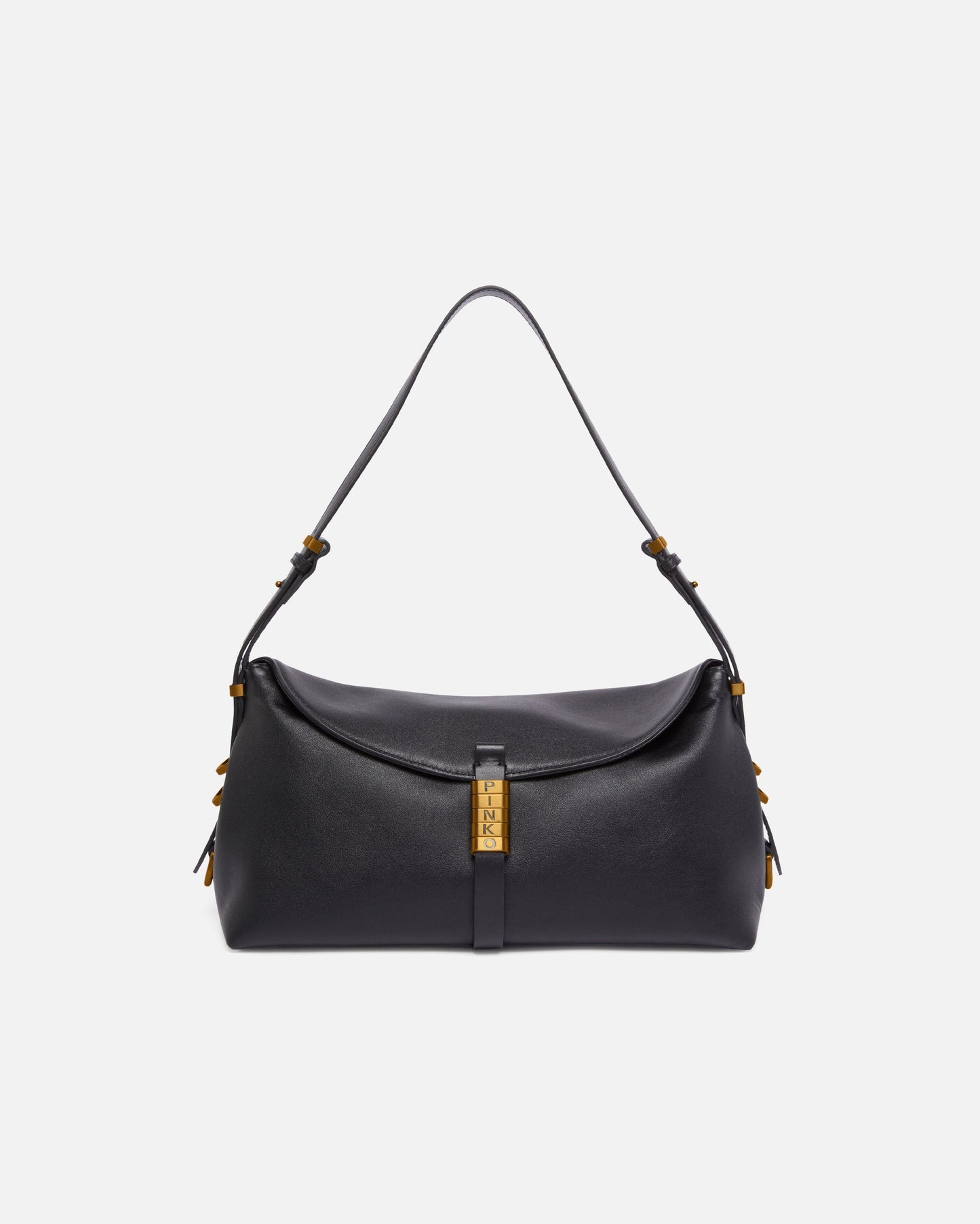 Medium leather Saddle Bag shoulder bag