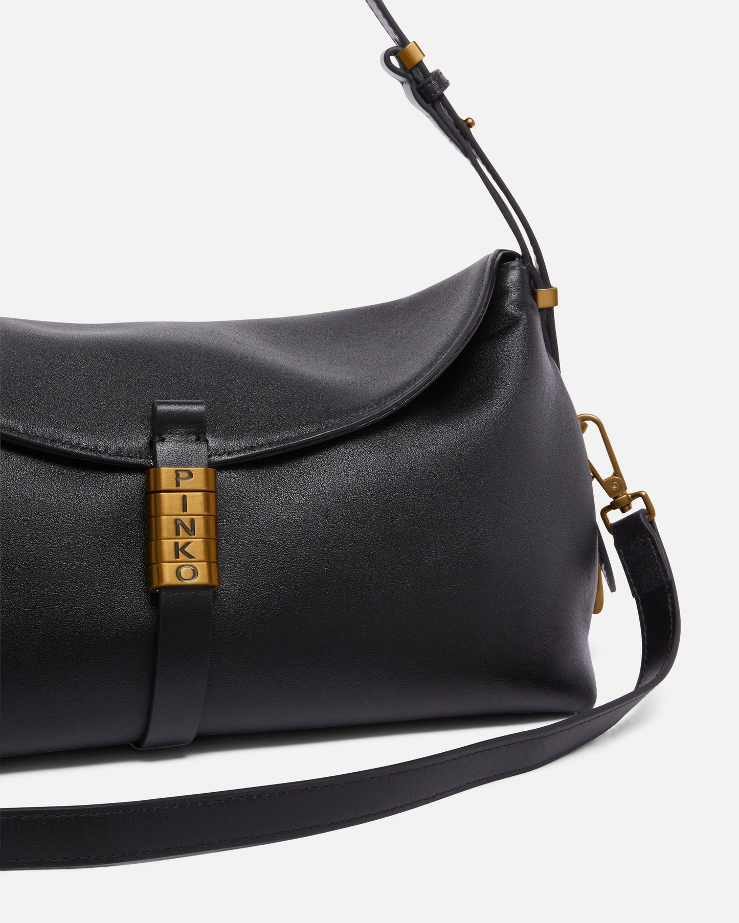 Medium leather Saddle Bag shoulder bag
