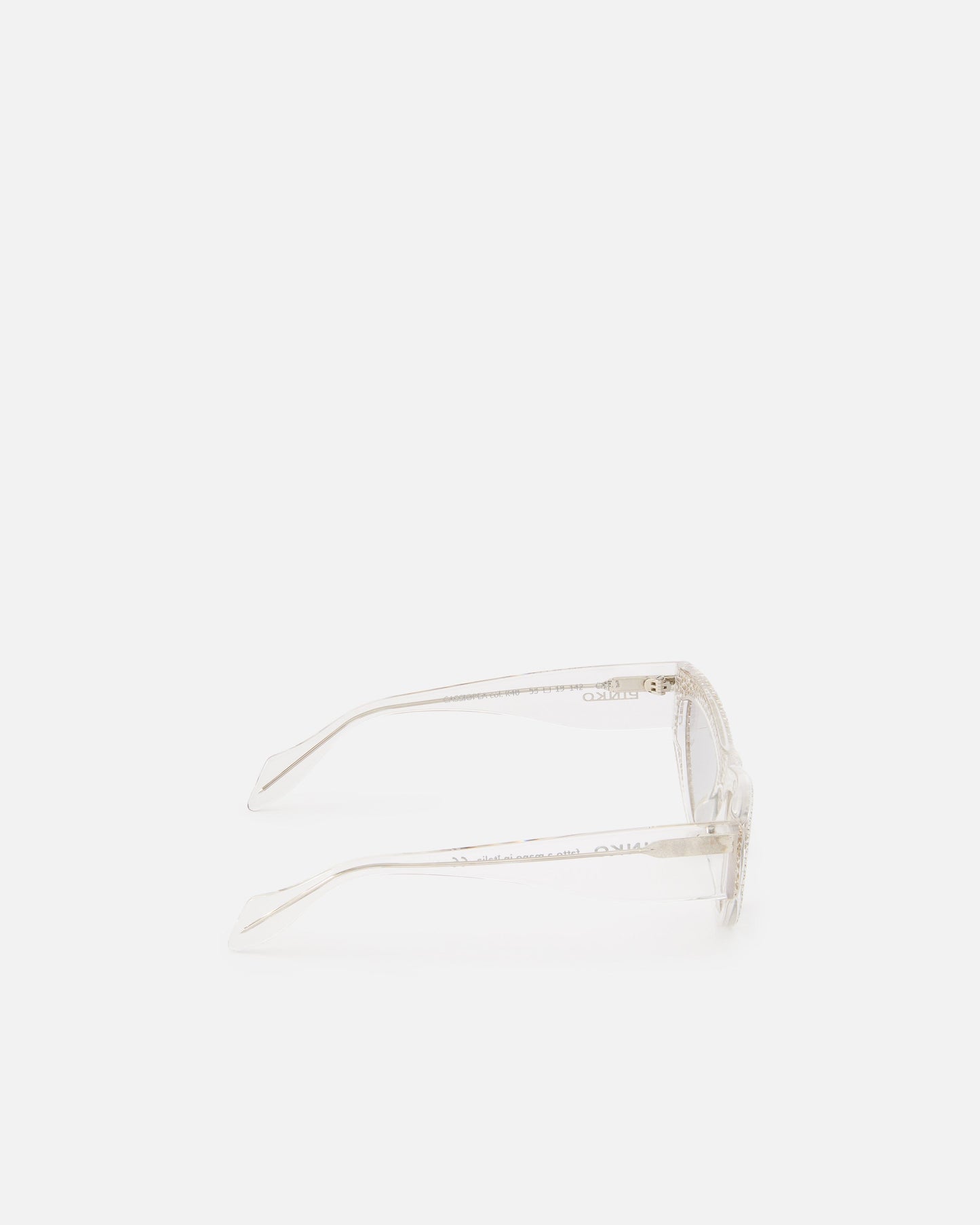 Cat-eye sunglasses with rhinestones
