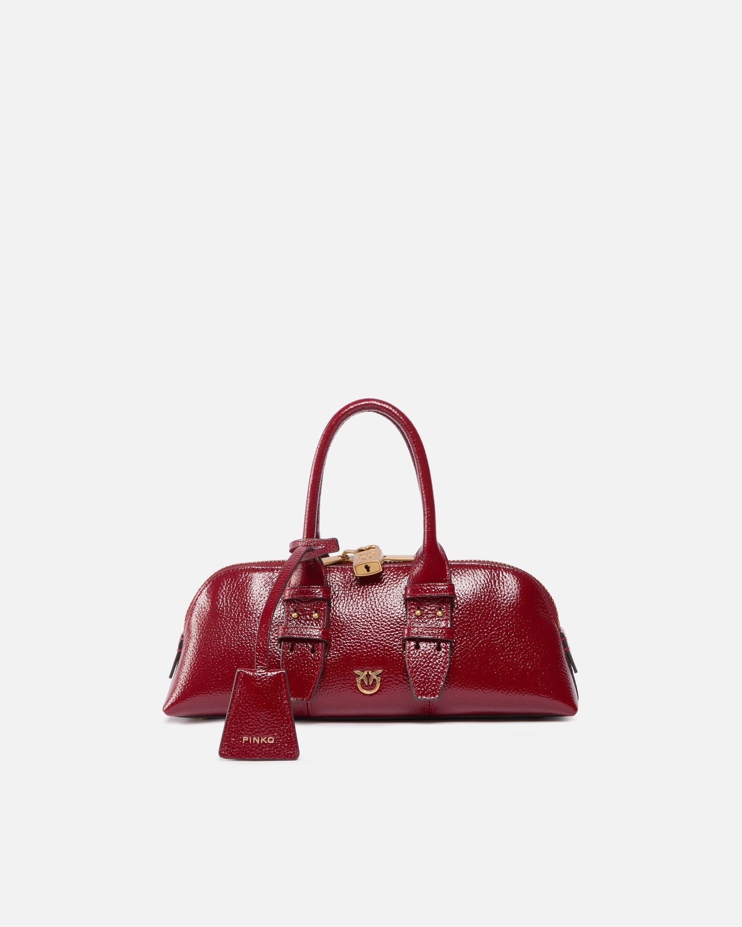 Escape Bag Horizontal small handbag in tumbled leather