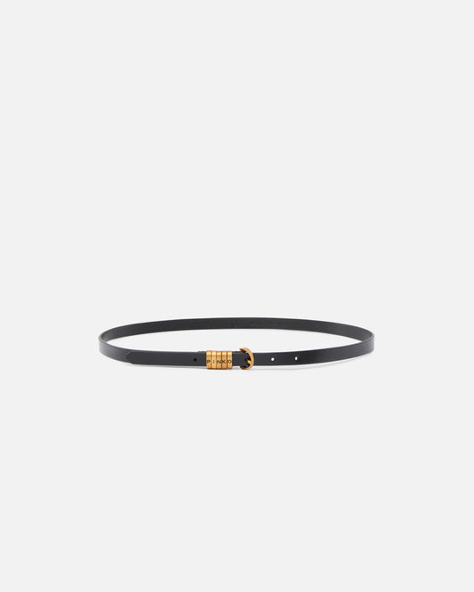 1.2-cm belt with logo lettering logo