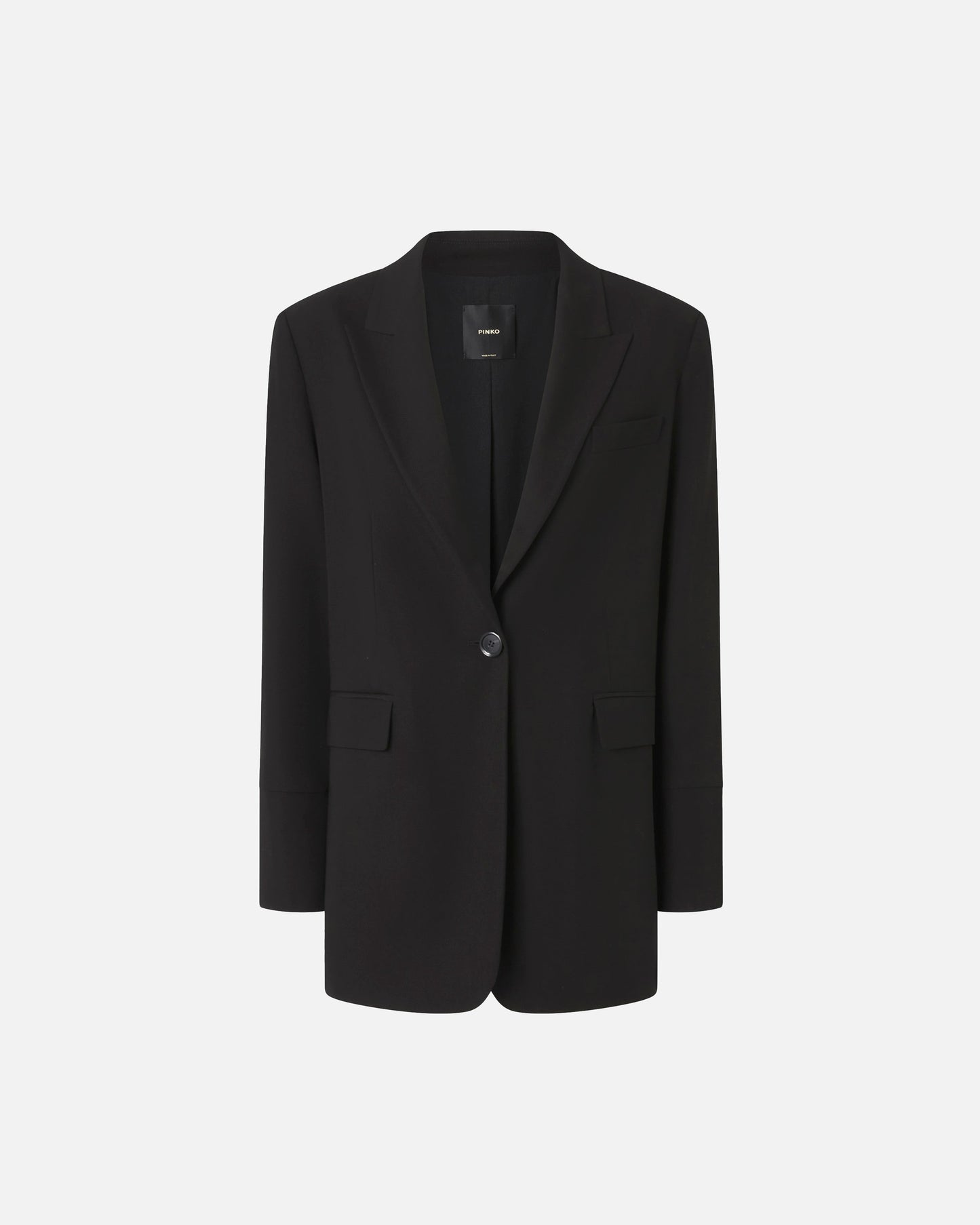 Oversized stretch blazer