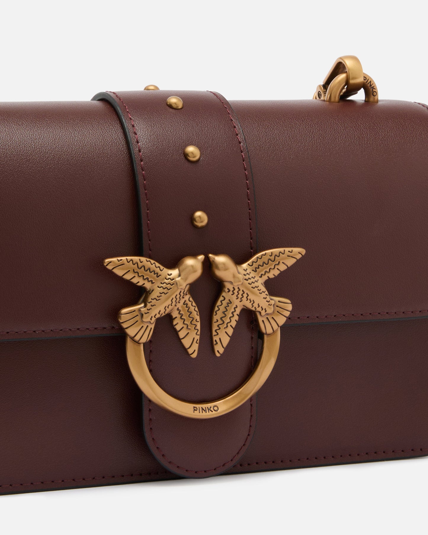Love Bag One small crossbody bag in leather