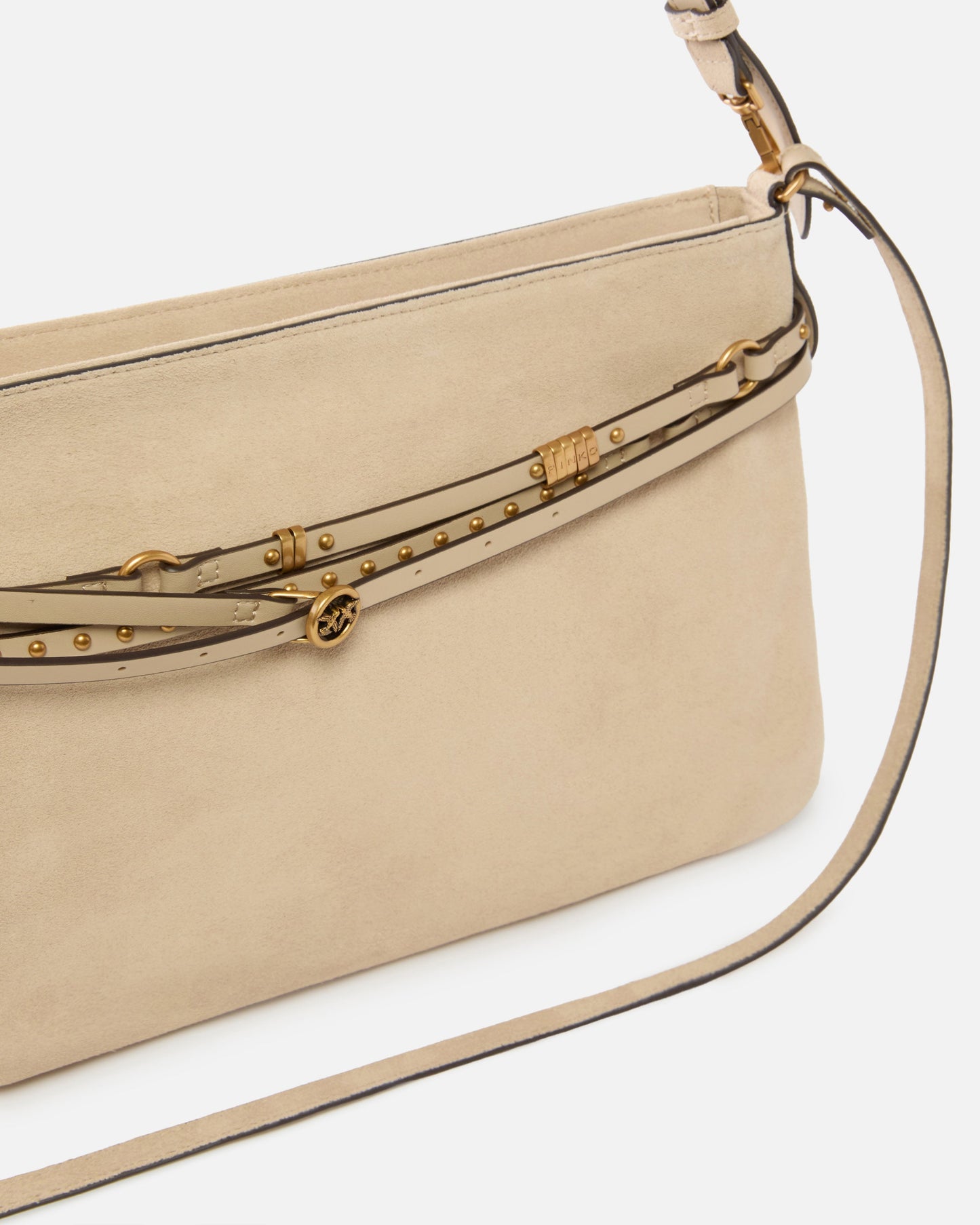 Belt Bag Big large shoulder bag in suede