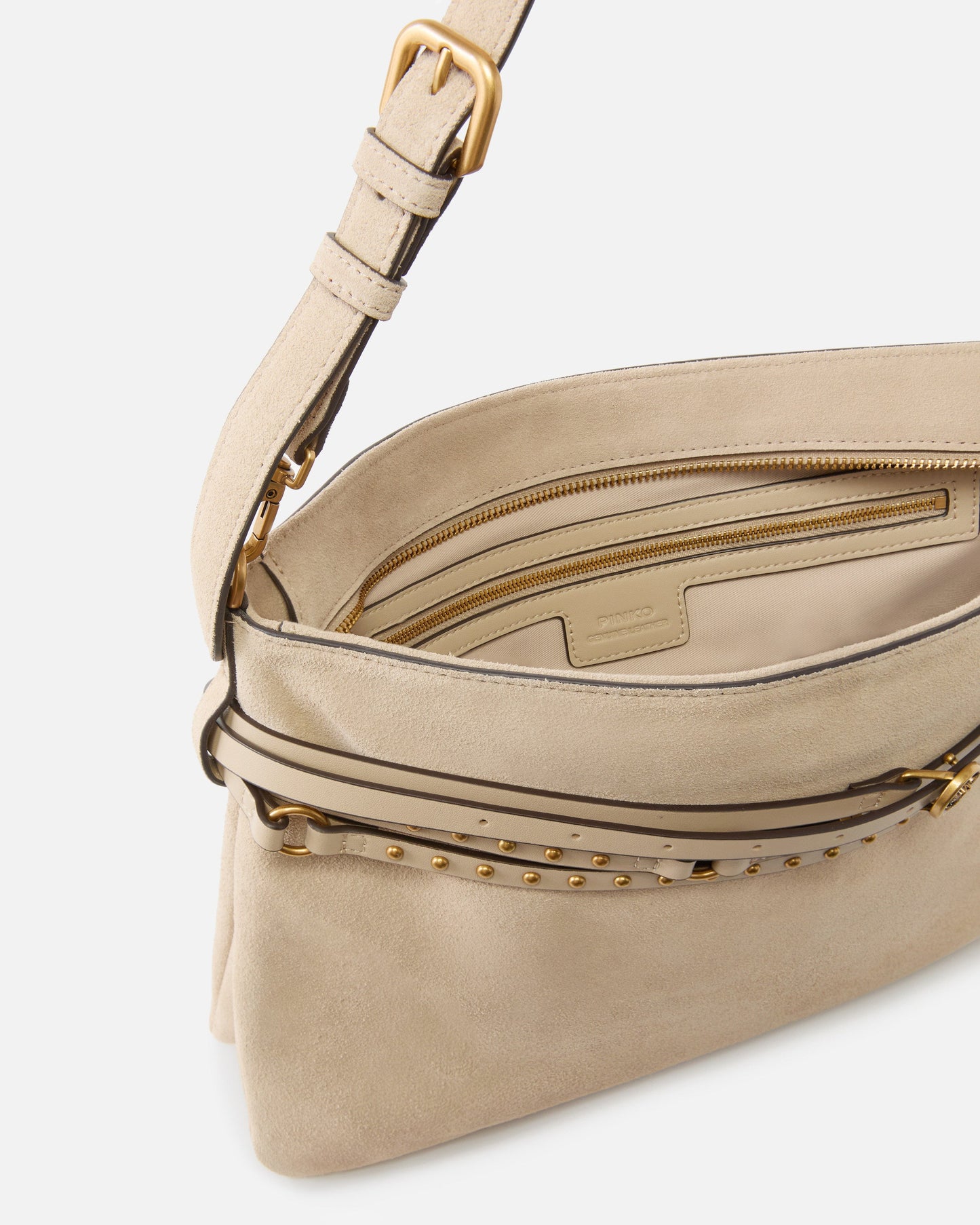 Belt Bag Big large shoulder bag in suede