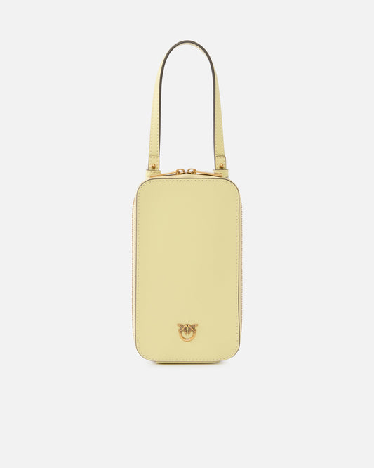 Zip-around leather smartphone case
