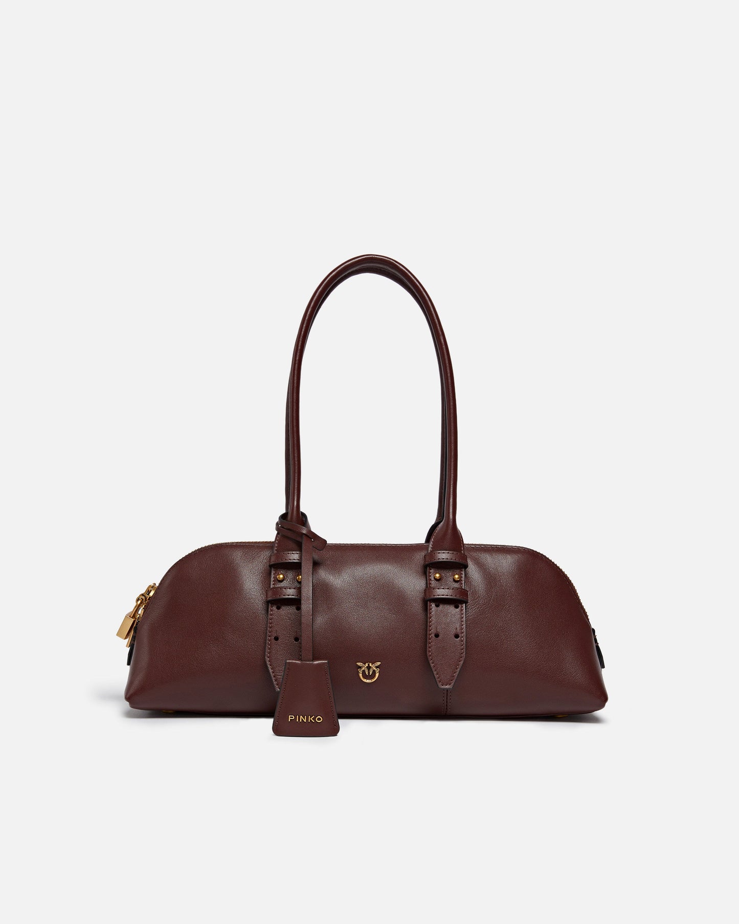 Escape Bag Horizontal large shoulder bag in leather