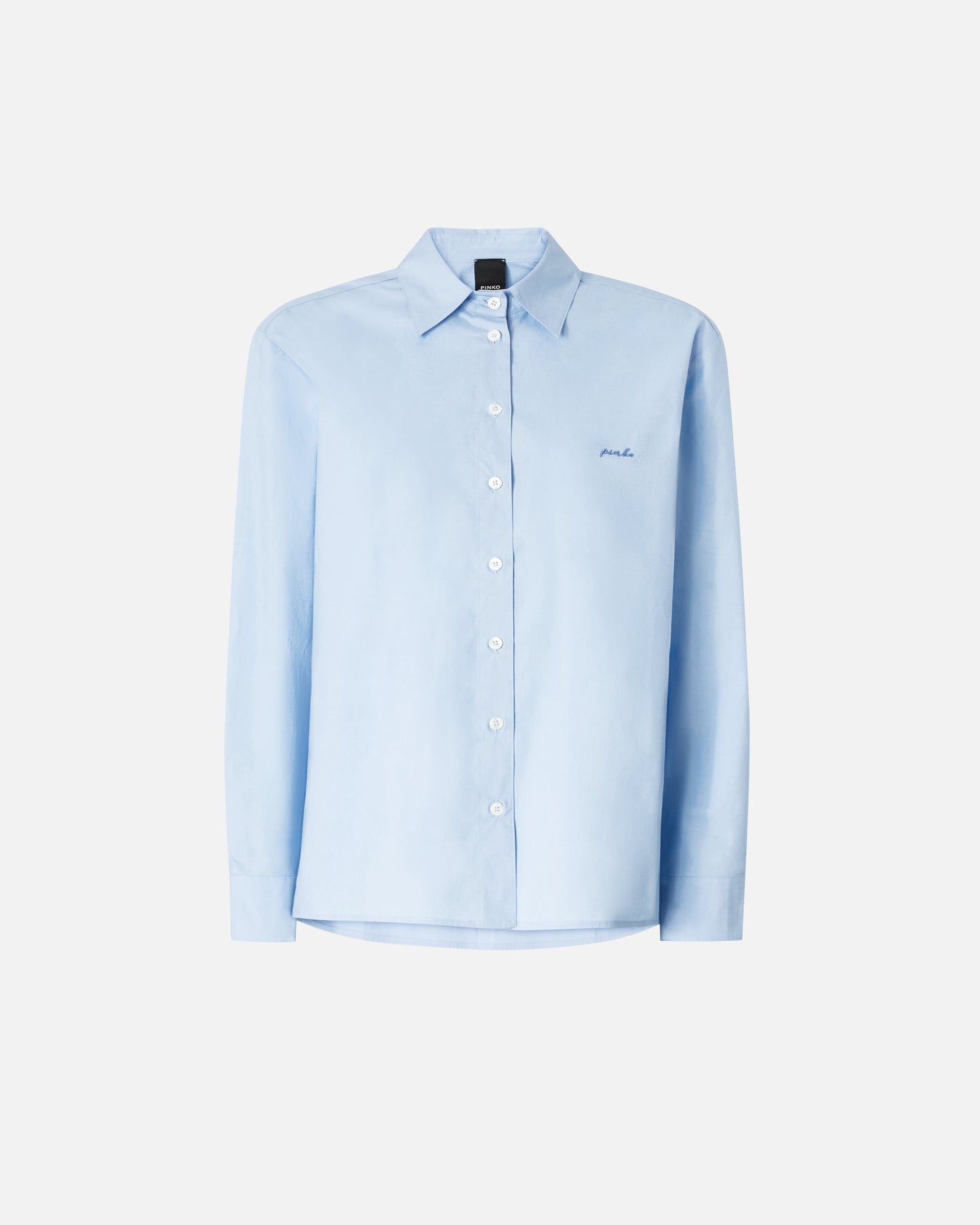 Boxy poplin shirt