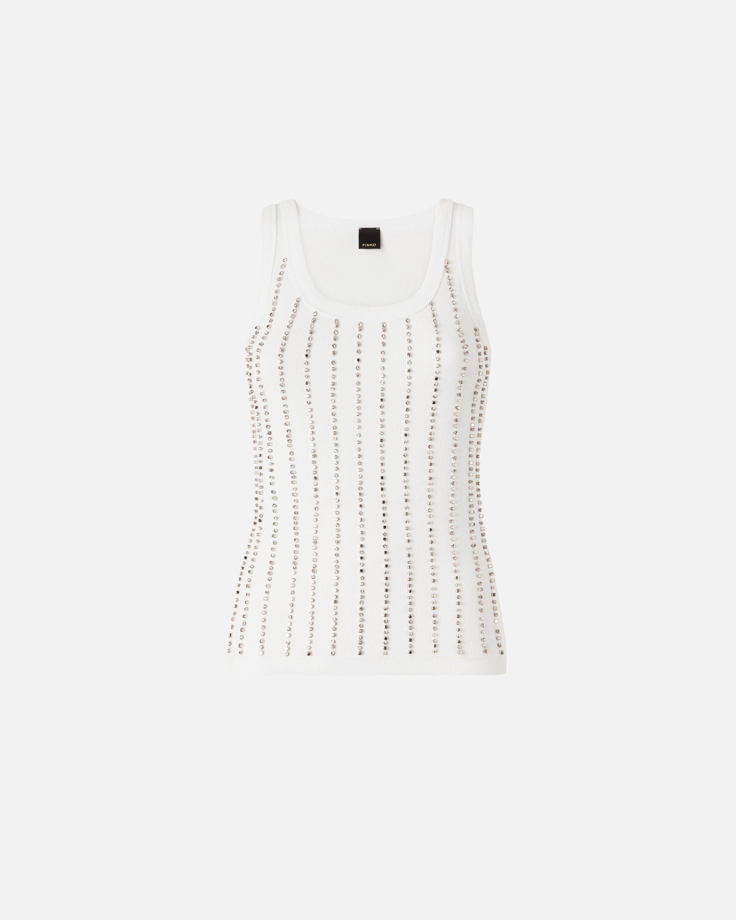 Vest top with jewel details
