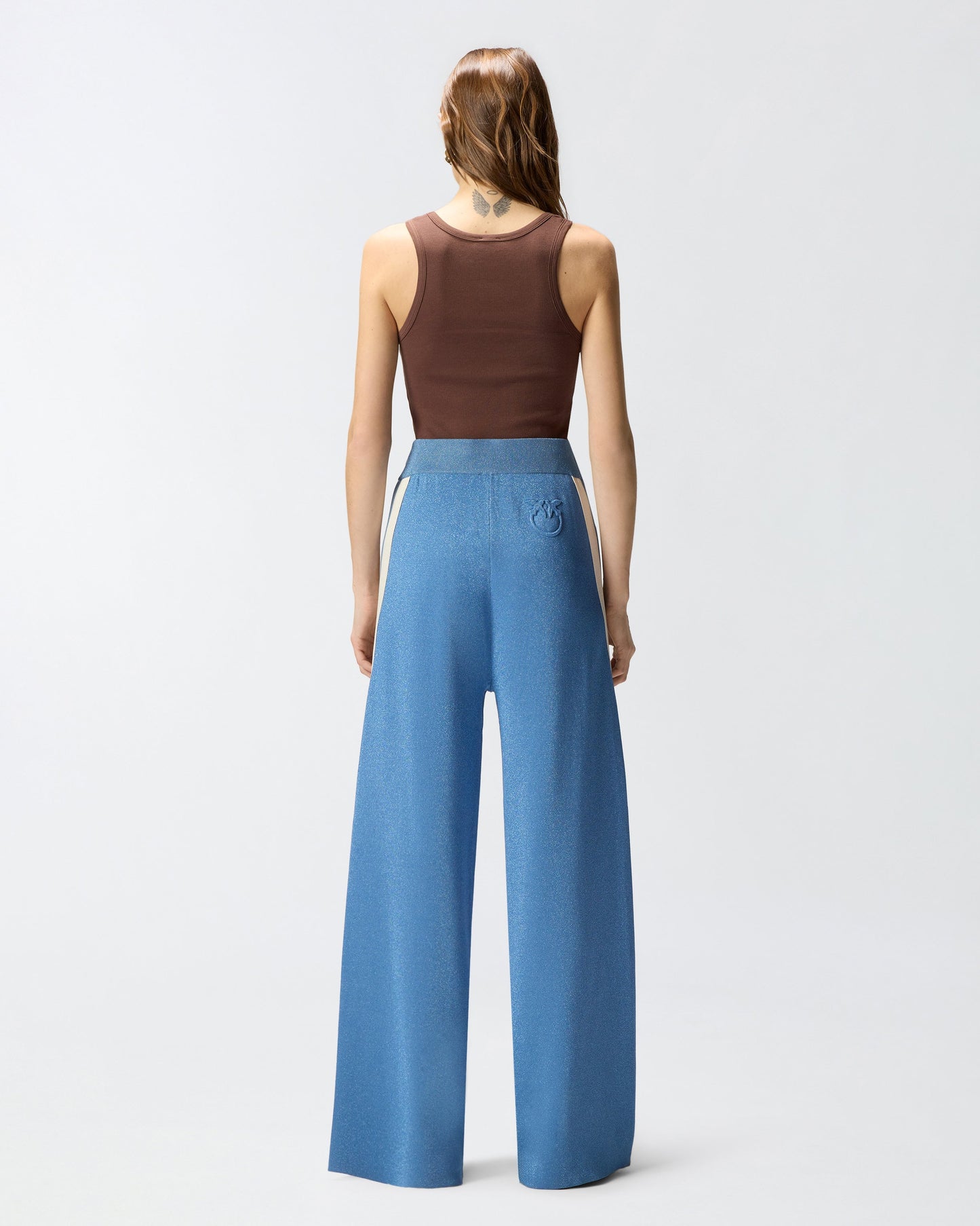 Sporty trousers with bands
