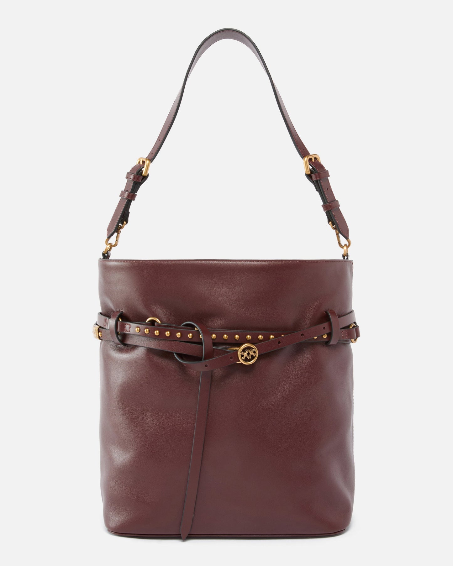 Bucket Belt Bag medium shoulder bag in leather