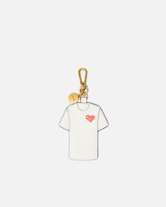 logo Is Amore T-shirt charm keyring